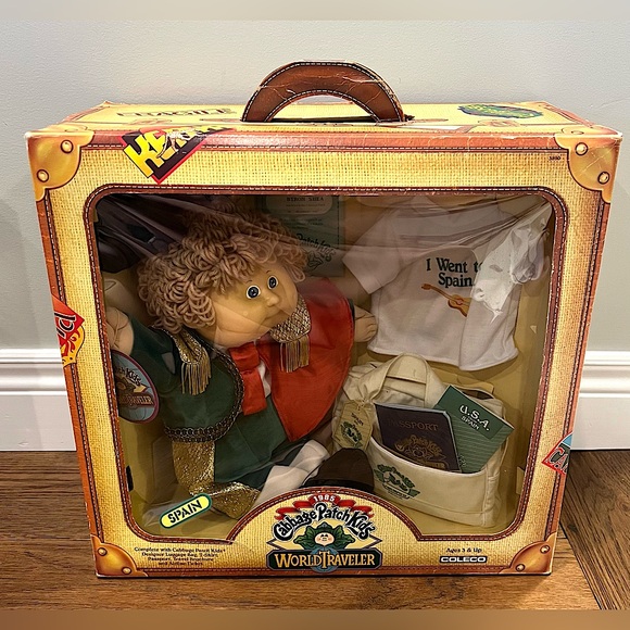 Cabbage Patch Kids Other - 1985 Cabbage Patch World Traveler doll - Spain